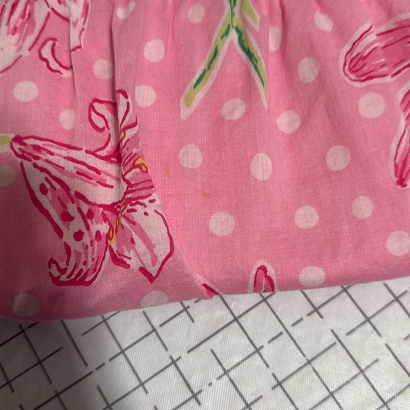 Lily Pulitzer Vintage Lily Flower Pattern Polka Dot - Picture 6 of 6